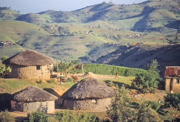 Zulu Dorp, nabij Eshowe